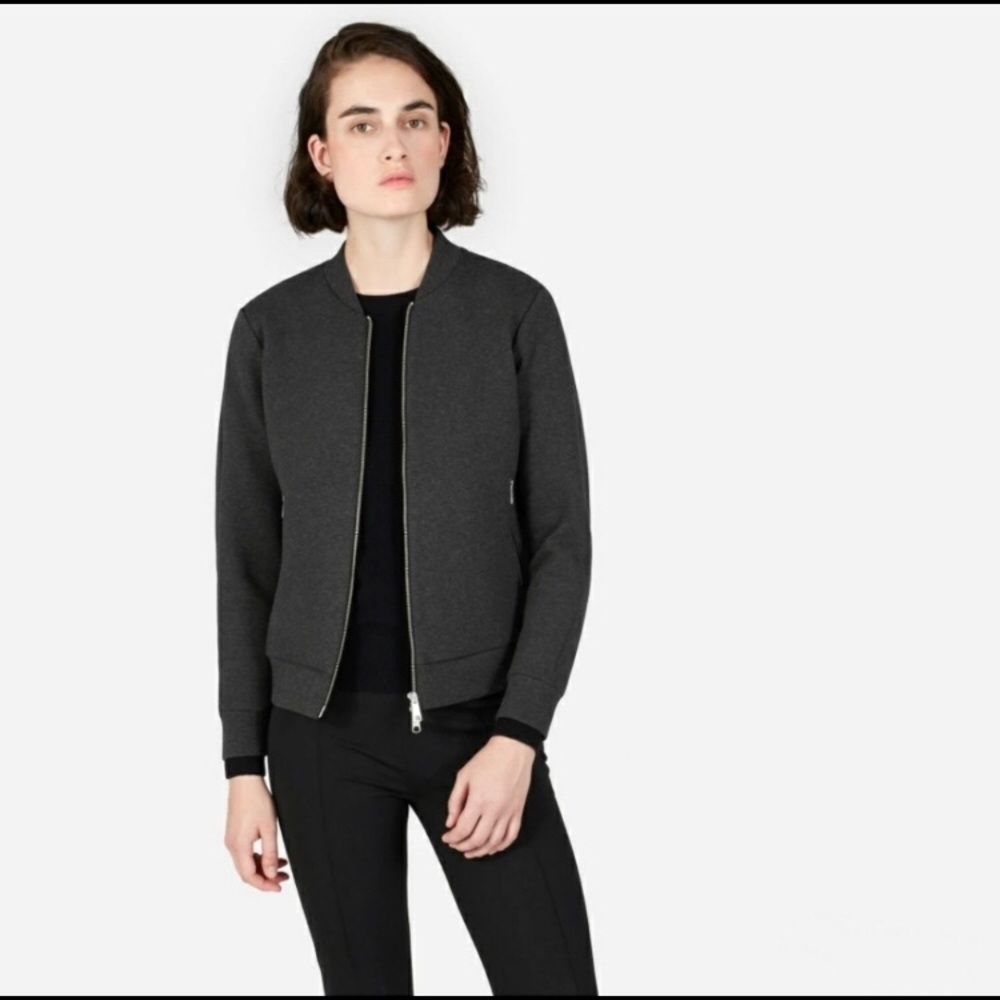 Everlane Street Fleece Bomber Jacket
